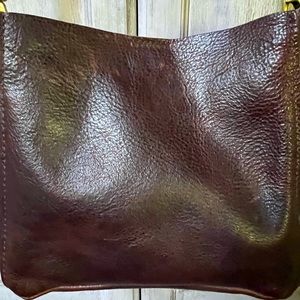 Portland leather shoulder bag